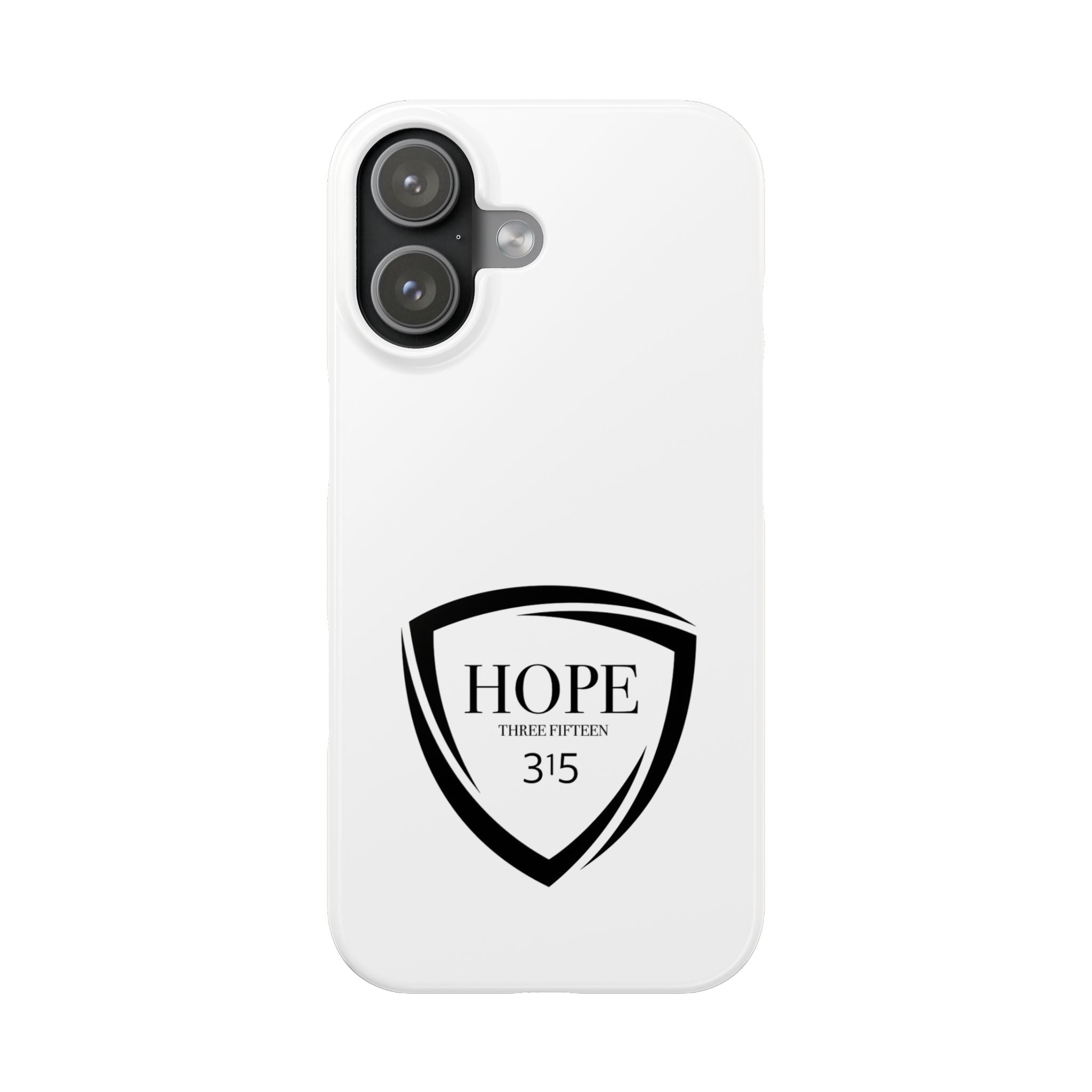 36 - Phone case Hope Shield Slim Phone Case — Motivational Protective Cover