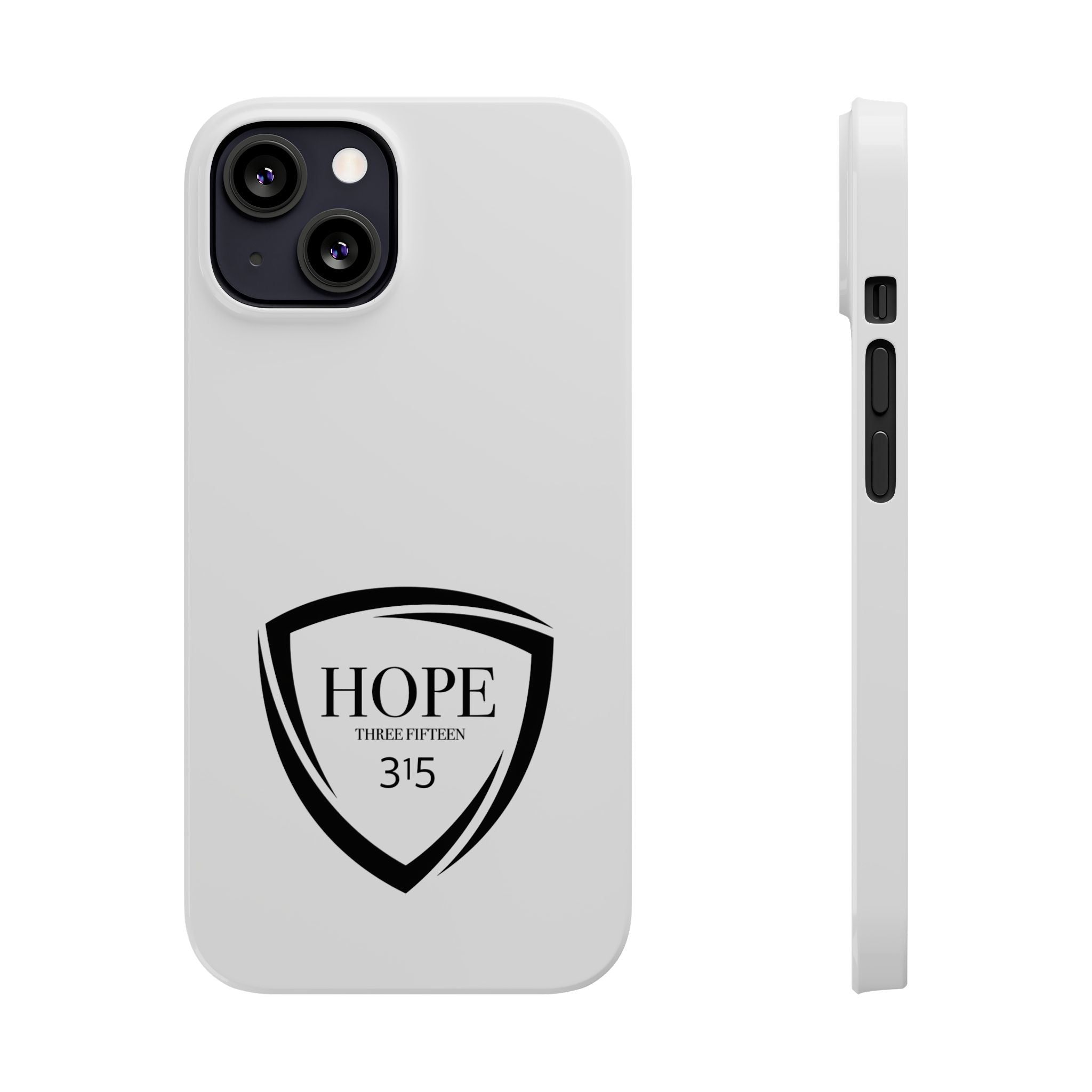 36 - Phone case Hope Shield Slim Phone Case — Motivational Protective Cover