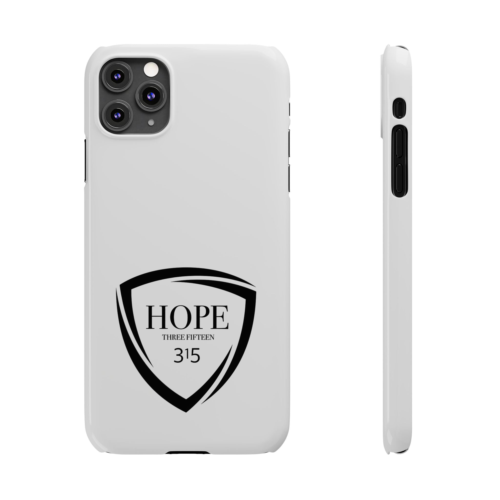 36 - Phone case Hope Shield Slim Phone Case — Motivational Protective Cover